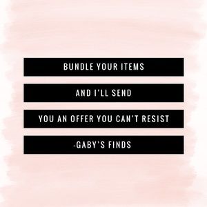 Bundle your items